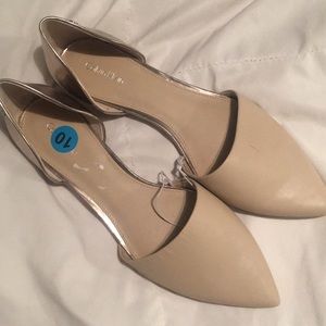 Calvin Klein Flats! Never been worn! Super cute!